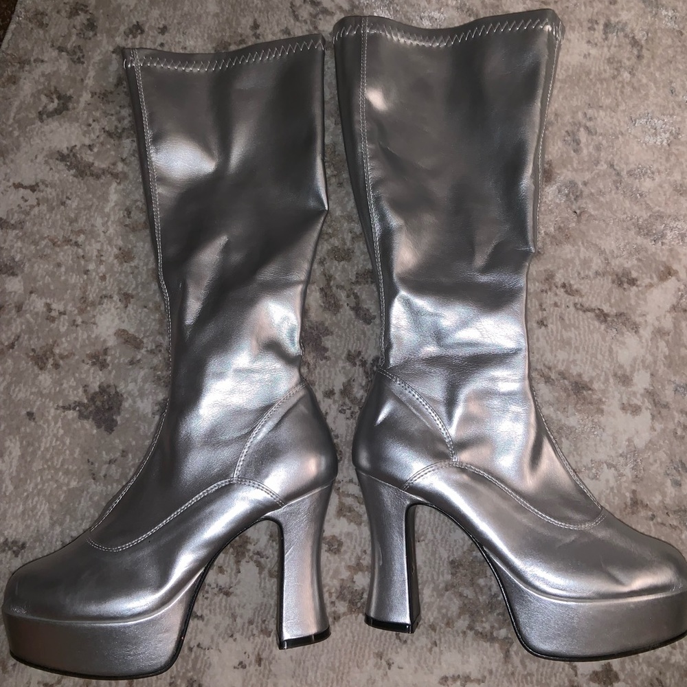 Silver Boots!